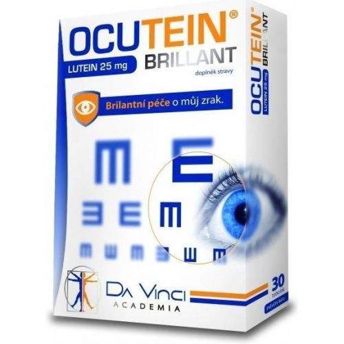 Ocutein Brillant Lutein DaVinci 25 mg 30 tobolek