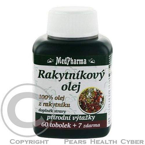 MedPharma Rakytníkový olej 60 mg 67 tobolek