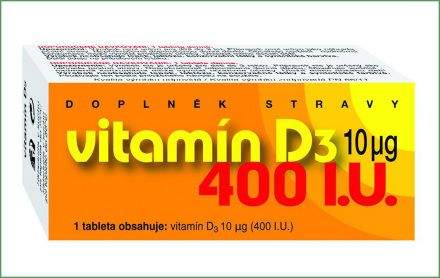 Vitamín D3 400 I.U. 90 tobolek