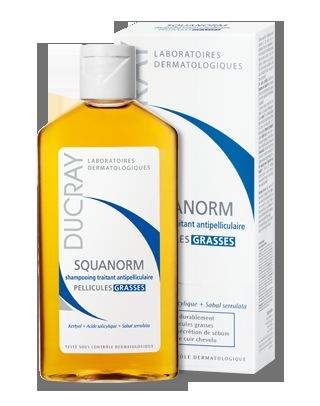 PIERRE FABRE DUCRAY Squanorm gras shamp 200 ml