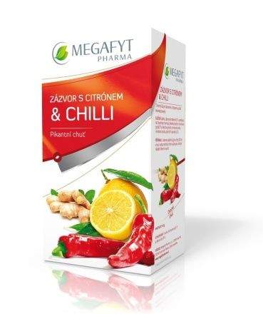 Megafyt Ovocný Zázvor s citrónem a chilli 20x2 g