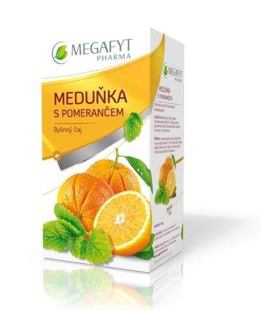 Megafyt Ovocný Meduňka s pomerančem 20x2 g
