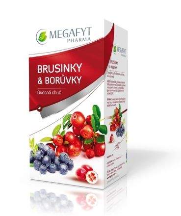 Megafyt Ovocný Brusinky & borůvky 20x2 g