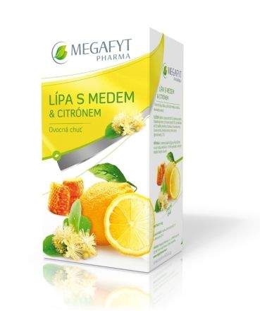 Megafyt Ovocný Lípa s medem a citrónem 20x2 g