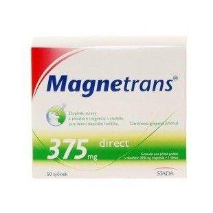 MAGNETRANS 375 mg 50 tyčinek