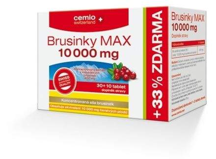 Cemio Brusinky MAX 10000 mg 30+10 tablet