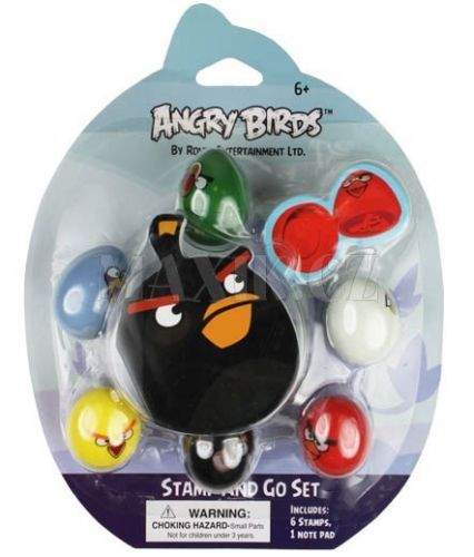 EPline Angry Birds Razítka 6 pack