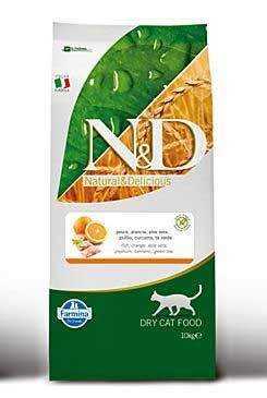 N&D Grain Free CAT Adult Fish & Orange 10 kg