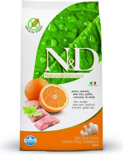 N&D Grain Free DOG Adult Fish & Orange 12 kg