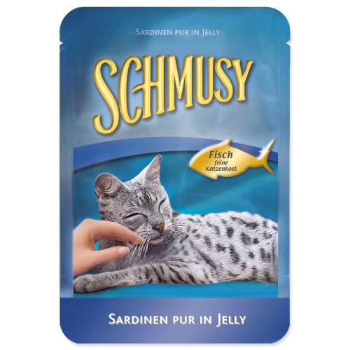 Schmusy Kapsičky Fish tuňák+sardinky 24 x 100 g
