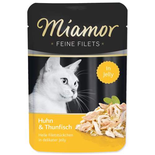 Finnern Kapsička Miamor Filet kuře+tuňák 24 x 100 g