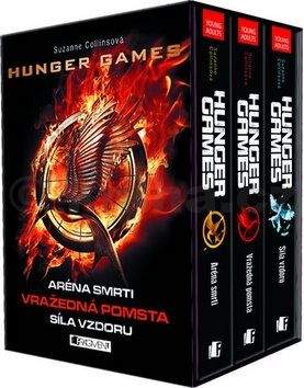 Suzanne Collins: Hunger Games - 3 knihy v dárkovém boxu