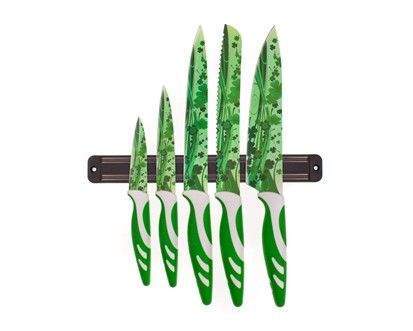 BANQUET Prisma Verde 5 dílná sada nožů