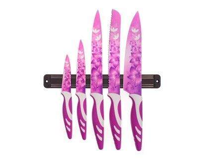 BANQUET Prisma Viola 5 dílná sada nožů