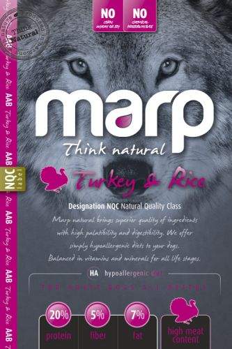Marp Natural Turkey and Rice for Adult 18 kg