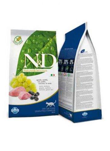 N&D Grain Free Cat Adult Lamb & Blueberry 300 g