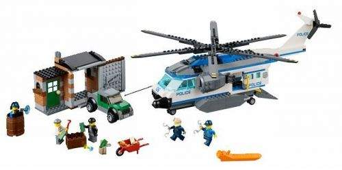 Lego City Vrtulníková hlídka 60046