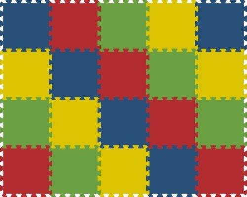 Malý neposeda Pěnové puzzle koberec 20 dílků