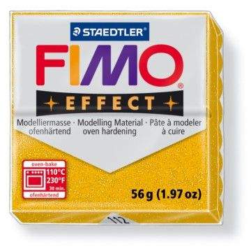 STAEDTLER FIMO effect zlatá 56 g