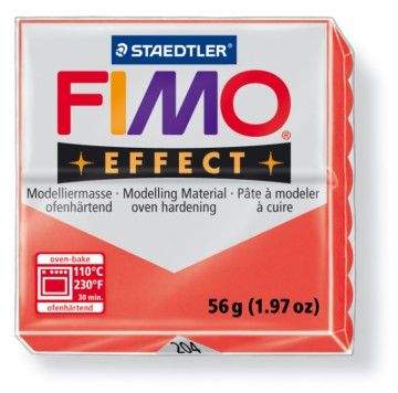 STAEDTLER FIMO effect červená 56 g