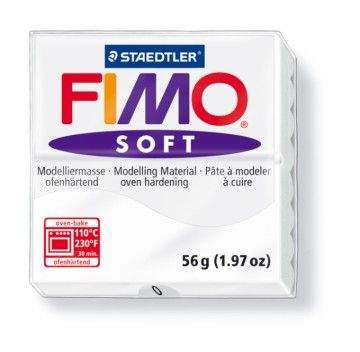 STAEDTLER FIMO soft bílá 56 g