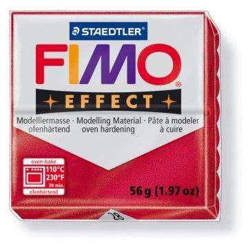 STAEDTLER FIMO effect rubínová 56 g