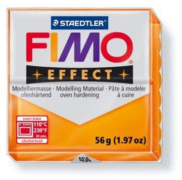 STAEDTLER FIMO effect transparentní oranžová 56 g