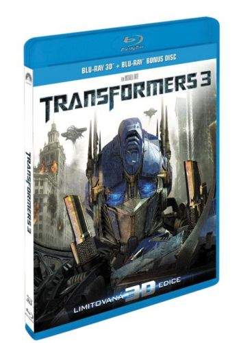 Magic Box Transformers 3 (Shia LaBeouf) (3D BLU-RAY + 2D BONUS BLU-RAY) - limitovaná 3D edice BD