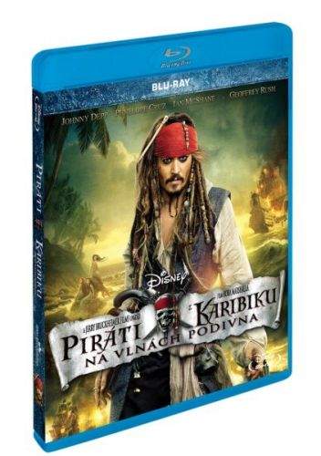 Disney Piráti z Karibiku: Na vlnách podivna (Johnny Depp) (BLU-RAY) BD