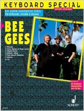 Schott Bee Gees | Bee Gees | Noty na keyboard