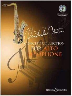 Boosey & Hawkes Norton Christopher | Concert Collection for Alto Saxophone - 15 original pieces | Noty na saxofon - +CD
