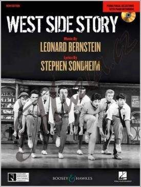 Boosey & Hawkes Bernstein Leonard | West Side Story - Piano/Vocal Selections with Piano Recording | Noty pro sólový zpěv - +CD