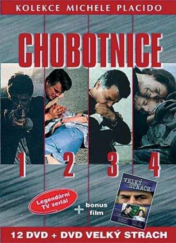 Chobotnice 1-4. sezóna + Velký Strach 13x DVD