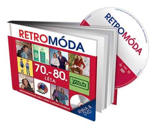 Retro Móda 70.-80. léta - DVD + kniha