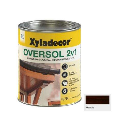 Xyladecor Oversol 2v1 wenge 0,75 l