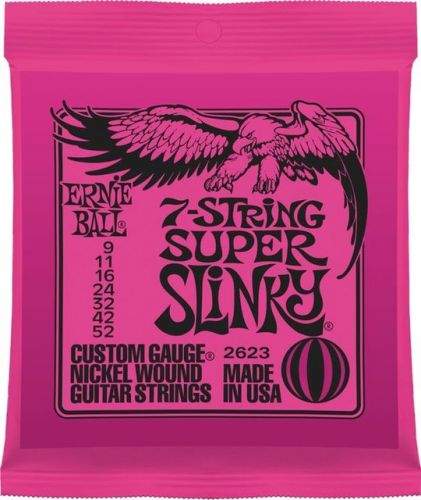 Ernie Ball 7 string Super Slinky