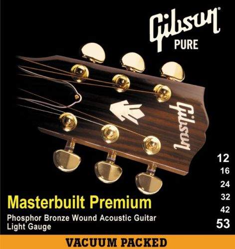 Gibson Masterbuilt Premium Phosphor Bronze 012-053