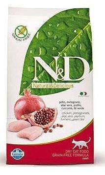 N&D Grain Free Cat Adult Chicken & Pomegranate 300 g
