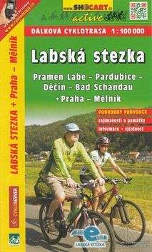 Labská stezka, Pramen Labe - Bad Schandau - Praha - Mělník 1:60 000
