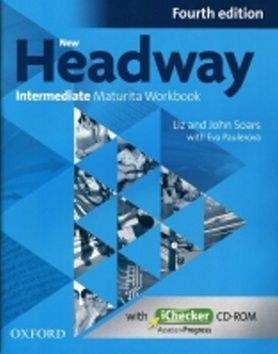 John Soars, Liz Soars, E. Paulerová: New Headway Fourth Edition Intermediate Maturita Workbook CZ with iChecker CD