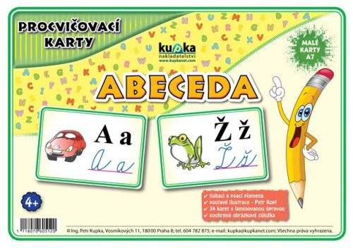 Petr Kupka: Procvičovací karty - abeceda