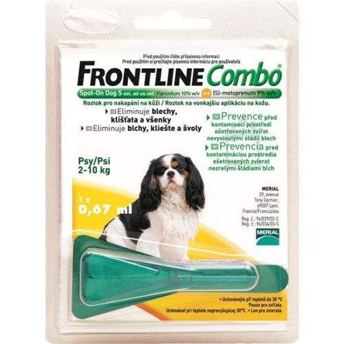Frontline Combo Spot-on Dog S sol 1x0,67 ml
