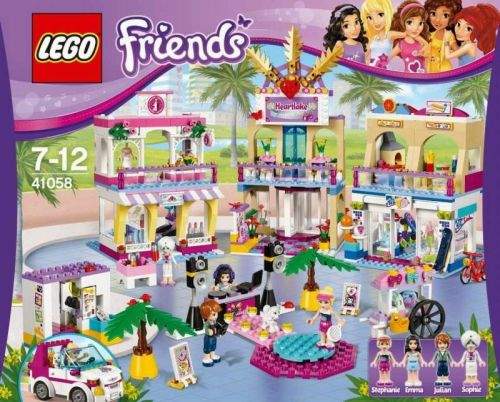 Lego Friends Obchodní zóna Heartlake 41058