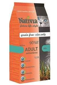 Nativia Cat Adult Salmon&Rice Active 1,5 kg
