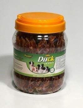 YANTAI China Pet Foods Wanpy Dog Jerky Duck Dóza 567 g