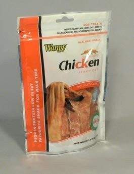 YANTAI China Pet Foods Wanpy Dog Jerky Chicken CUT 100 g
