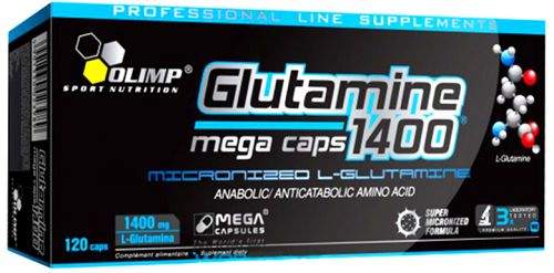OLIMP Sport Nutrition Glutamine Mega Caps Olimp 120 kapslí