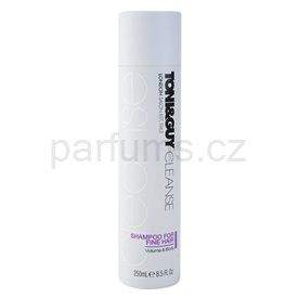 TONI&GUY Cleanse šampon pro jemné vlasy (Shampoo for Fine Hair - Body&Volume) 250 ml
