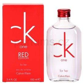 Calvin Klein CK One Red Edition toaletní voda pro ženy 100 ml