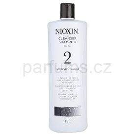 Nioxin System 2 čisticí šampon pro výrazné řídnutí jemných přírodních vlasů (Cleanser Shampoo Fine Hair Noticeably Thinning) 1000 ml